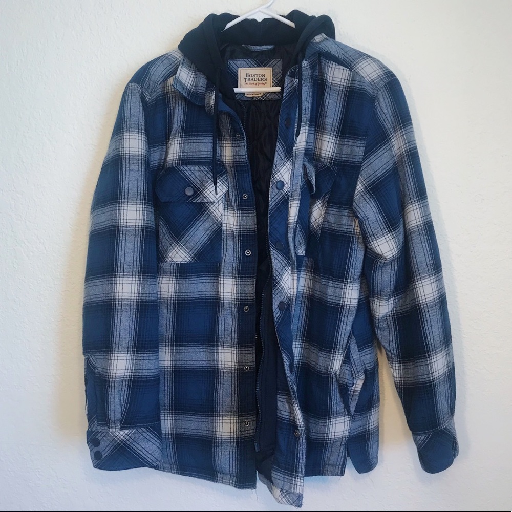 Boston Traders Blue Checked Jacket